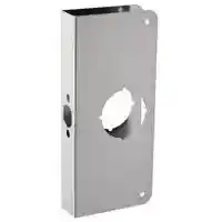Main 1 - DOOR REINFORCER 4"WX9"L BR NKL - Arlington Coal & Lumber