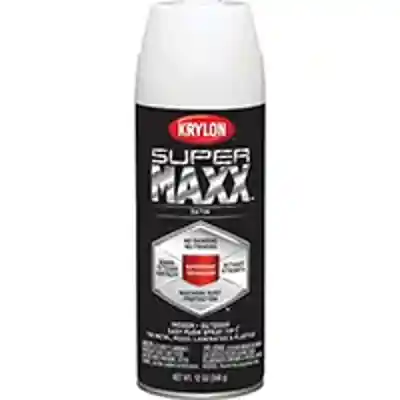 PAINT SPRAY SATIN N/PRIME WHT - Arlington Coal & Lumber
