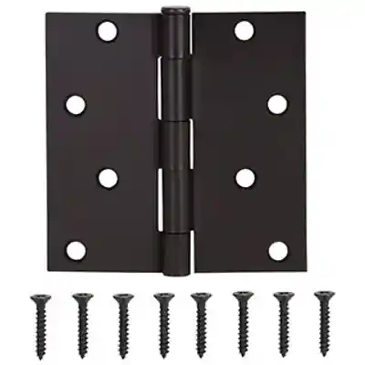 HINGE DOOR SQ RES 4IN ORB - Arlington Coal & Lumber