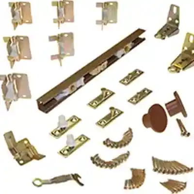 JOHNSON BIFOLD DOOR HARDWARE SET 4 DOOR 60" (1700606H) - Arlington Coal & Lumber