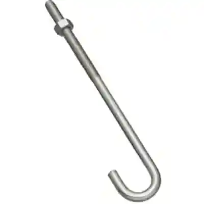 232934 J BOLT 5/16X7 ZINC BOLT J-HOOK 5/16X7IN ZINC - Arlington Coal & Lumber