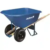 Main 1 - JACKSON DUAL WHEEL10 CUFT WHEELBARROW (MODEL MP-1010) - Arlington Coal & Lumber