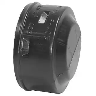 Main 2 - 4" ADS END CAP (BLACK) - Arlington Coal & Lumber