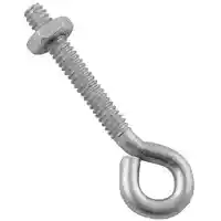 Main 1 - 3/16" X 2" ZINC EYEBOLT (#221069) - Arlington Coal & Lumber