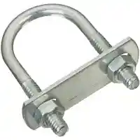 Main 1 - 222083 UBOLT 1/4X1-1/8X2-1/4 BOLT U W/NUT 1/4X1-1/8X2.25 ZN - Arlington Coal & Lumber