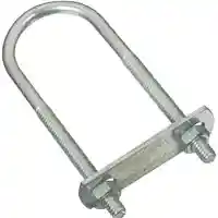 Main 1 - 222117 UBOLT 1/4X1-3/8X4 ZINC BOLT U W/NUT 1/4X1-3/8X4 ZN - Arlington Coal & Lumber