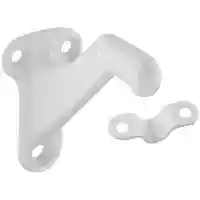 Main 1 - BRACKET HANDRAIL ALUM WHITE - Arlington Coal & Lumber