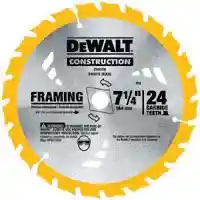 Main 1 - DEWALT 7-1/4" 24-TOOTH CARBIDE SAW BLADE - Arlington Coal & Lumber