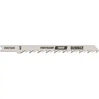 DW3703H JIG BLADE 4IN 6TPI 5PK 4IN 6TPI JIGSAW BLADE 5PK - Arlington Coal & Lumber
