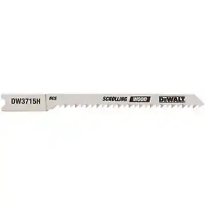 DW3715H JIG BLADE 3" 12TPI 5PK 3IN 12TPI JIGSAW BLADE 5PK - Arlington Coal & Lumber