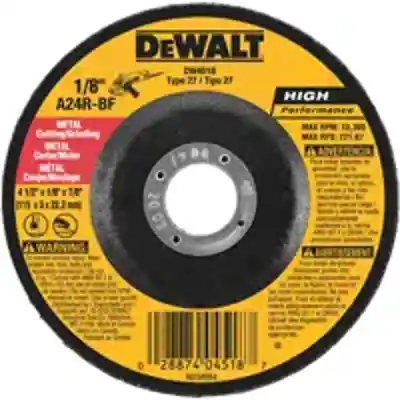 DW4518 METAL ABRAS WHEEL 4-1/2 - Arlington Coal & Lumber