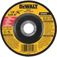 Main 2 - DW4518 METAL ABRAS WHEEL 4-1/2 - Arlington Coal & Lumber
