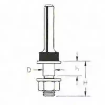 60-100 ROUTER BIT 1/4 ARBOR - Arlington Coal & Lumber