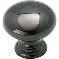 Main 1 - KNOB CABINET 1-1/4IN BLACK NKL - Arlington Coal & Lumber