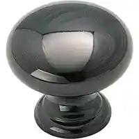 Main 1 - KNOB CABINET 1-1/4IN BLACK NKL - Arlington Coal & Lumber