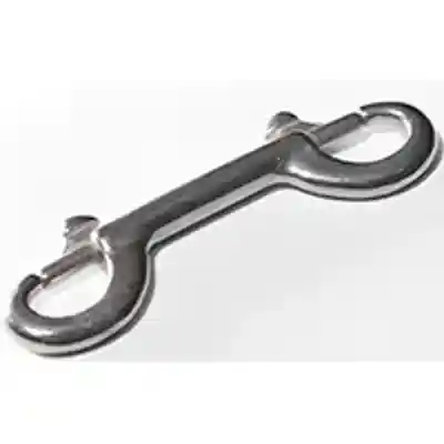 162Z ZINC DOUBLE SNAP 4IN BOLT SNAP NICKEL DBL END 4 IN - Arlington Coal & Lumber