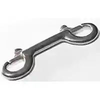 Main 1 - 162Z ZINC DOUBLE SNAP 4IN BOLT SNAP NICKEL DBL END 4 IN - Arlington Coal & Lumber