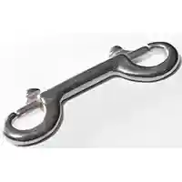 Main 1 - 162Z ZINC DOUBLE SNAP 4IN BOLT SNAP NICKEL DBL END 4 IN - Arlington Coal & Lumber