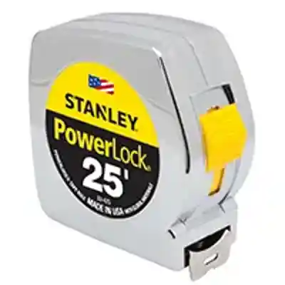 STANLEY POWERLOCK 25 FT STEEL TAPE MEASURE - Arlington Coal & Lumber