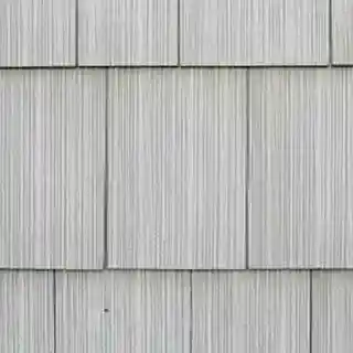 Main 1 - 18" TEAL #1 R&R KD "GROOVED" WEST RED CEDAR SHINGLE,  PRIMED GRAY, 50 SQ FT @ 14"EXP - Arlington Coal & Lumber
