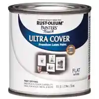 Main 1 - PAINT ACRYLIC FLT WHITE 1/2PT - Arlington Coal & Lumber