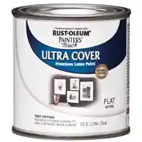 Main 1 - PAINT ACRYLIC FLT WHITE 1/2PT - Arlington Coal & Lumber