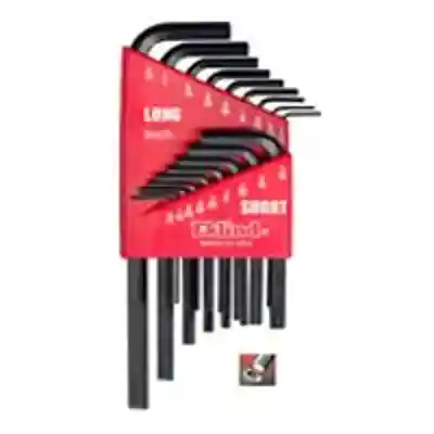 10018 COMBO HEX KEY SET 18PC KEY HEX SET 18PC SAE SHRT/LONG - Arlington Coal & Lumber
