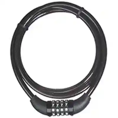 LOCK CABLE COMBO BLK 5FTX3/8IN - Arlington Coal & Lumber