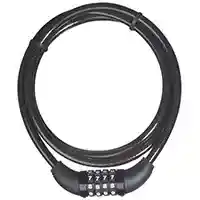 Main 1 - LOCK CABLE COMBO BLK 5FTX3/8IN - Arlington Coal & Lumber
