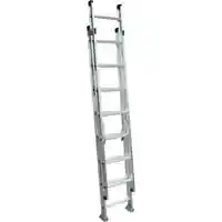 Main 1 - WERNER 16 FT ALUMINUM EXTENSION LADDER (TYPE 1-A) 300 LBS  D1516-2  - Arlington Coal & Lumber