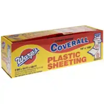 10X100FT 2MIL CLEAR POLY FILM  - Arlington Coal & Lumber