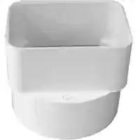 Main 2 - 45344 DOWNSPOUT ADAPT 3X4X4 ADAPTER DOWNSPOUT PVCS&D 3X4X4 - Arlington Coal & Lumber
