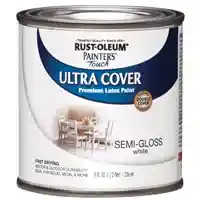 Main 1 - PAINT ACRYLIC SG WHITE 1/2PT - Arlington Coal & Lumber