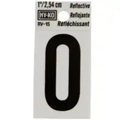 NUMBER HOUSE 0 1IN REFL BLK - Arlington Coal & Lumber