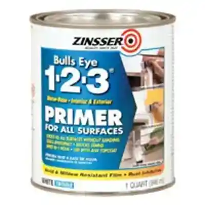 ZINSSER QT BULLS-EYE 1-2-3 PRIMER/SEALER WATER BASE INT/EXT (BLUE) - Arlington Coal & Lumber