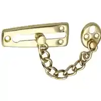 Main 1 - DOOR GUARD CHAIN STEEL STN BRS - Arlington Coal & Lumber