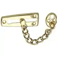 Main 1 - DOOR GUARD CHAIN STEEL STN BRS - Arlington Coal & Lumber