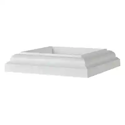 TIMBERTECH 5-1/2" X 5-1/2" MATTE WHITE POST SKIRT - Arlington Coal & Lumber