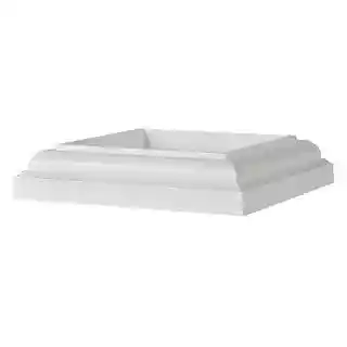 Main 1 - TIMBERTECH 5-1/2" X 5-1/2" MATTE WHITE POST SKIRT - Arlington Coal & Lumber
