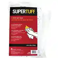 Main 1 - 10852 WHT KNIT RAG BLOCK 4LB BLOCK WHITE KNIT RAGS - Arlington Coal & Lumber