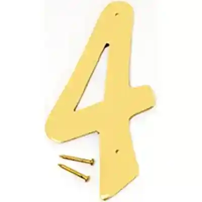 BR-40/4 BRS #4 HOUSE NUMBER4IN - Arlington Coal & Lumber
