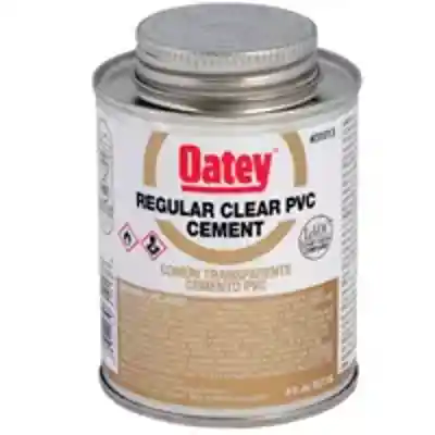 OATEY PVC CEMENT LOVOC REG CLR 4OZ - Arlington Coal & Lumber