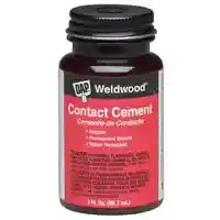 Main 1 - DAP WELDWOOD CONTACT CEMENT ADHESIVE 3 OZ. (00107) RED - Arlington Coal & Lumber