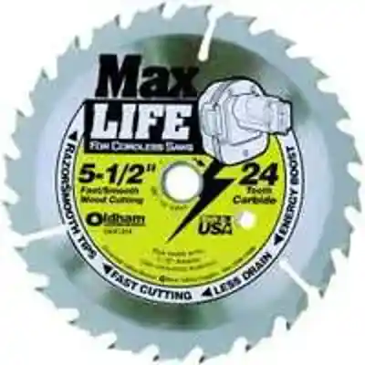 MAX LIFE 550C424 CARB BLADE 5-1/2 24THT - Arlington Coal & Lumber