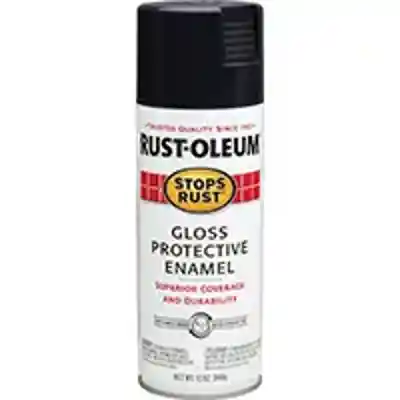 GLOSS BLACK SPRAY PAINT 12OZ  - Arlington Coal & Lumber