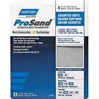 Main 2 - NORTON PROSAND MULTI-GRIT 60/100/150/220 9X11 SANDING SHEET - Arlington Coal & Lumber
