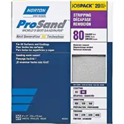 NORTON PROSAND P80 STRIPPING 9X11 SANDING SHEET 20 PACK (PURPLE) - Arlington Coal & Lumber