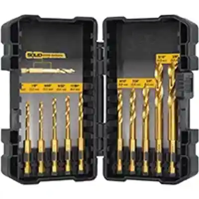DEWALT 10 PC ASSORTED IMPACT DRILL BIT SET (DD5060) - Arlington Coal & Lumber