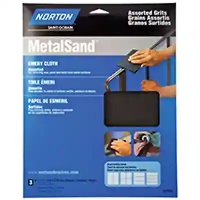 NORTON METALSAND MULTI-GRIT 9X11 EMERY CLOTH SHEET - Arlington Coal & Lumber