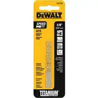 Main 1 - DW1308 TITANIUM DRILL BIT 1/8 1/8IN TITANIUM DRILL BIT - Arlington Coal & Lumber